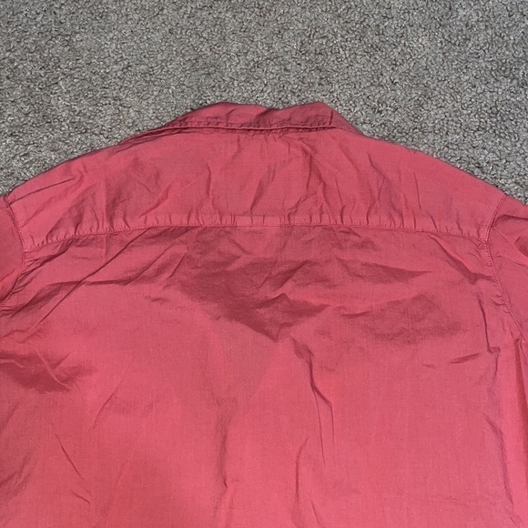 Frank & Eileen Eileen Relaxed Button-Up Featherweight Rust Sienna XS - Picture 5 of 8